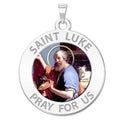 Saint Luke Religious Medal "Color"