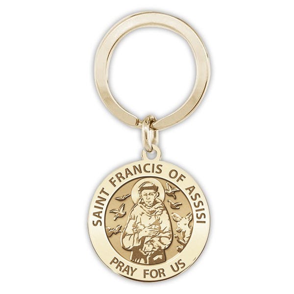 Saint Francis Keychain