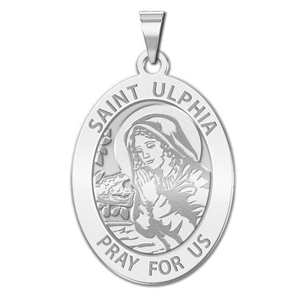 Saint Ulphia Religious Medal