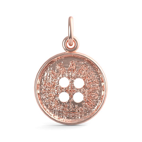 Cute As A Button Engravable