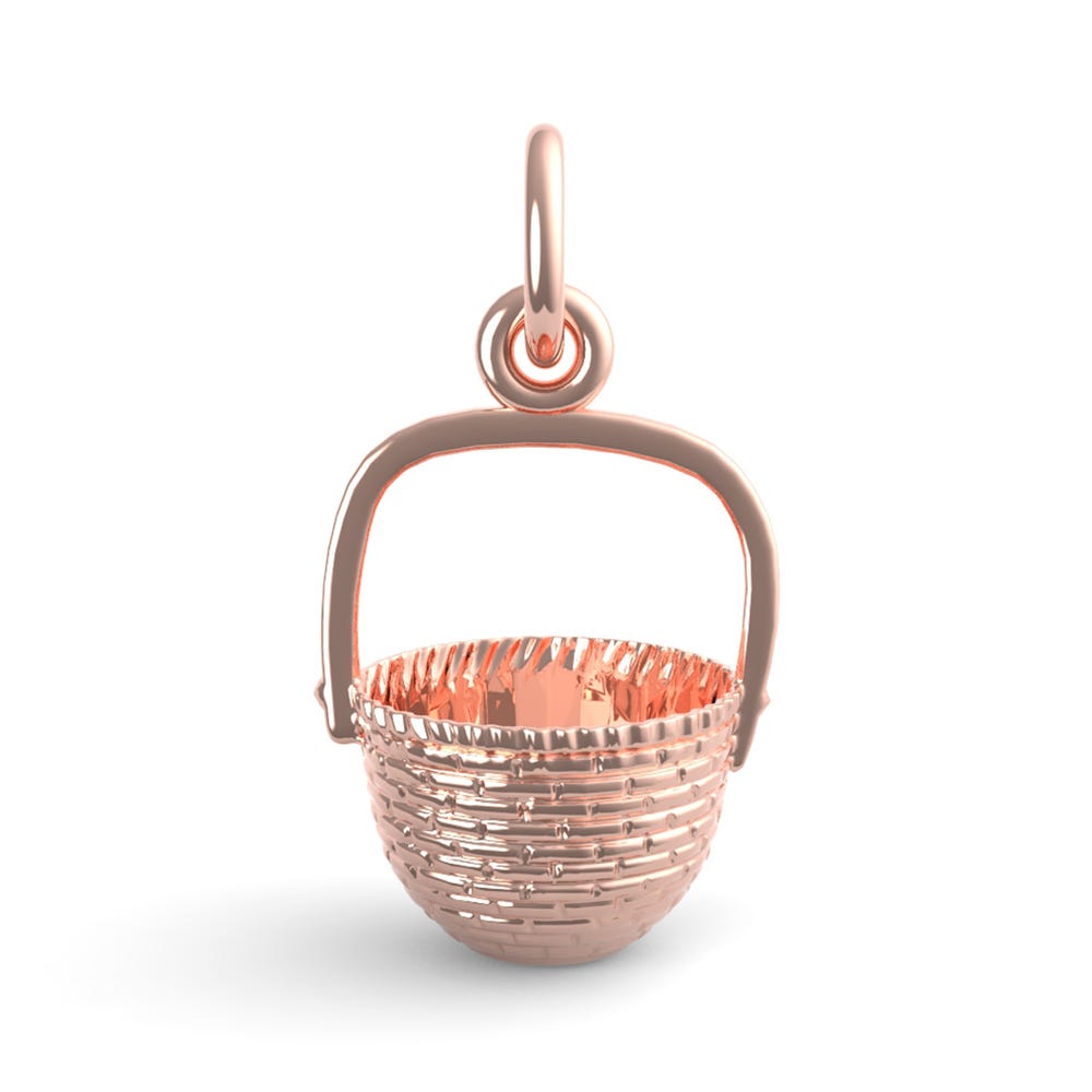Nantucket Basket Charm(8285)