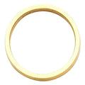 14K Yellow Gold Approx. 0.24 Inch Flat Wedding Band