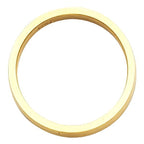 14K Yellow Gold Approx. 0.24 Inch Flat Wedding Band