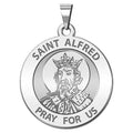 Saint Alfred Round Religious Medal