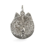 Wolf Head Charm
