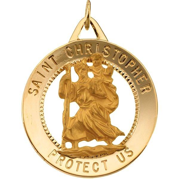 St. Christopher Pendant Medal