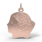 Girls Head Charm(0514)
