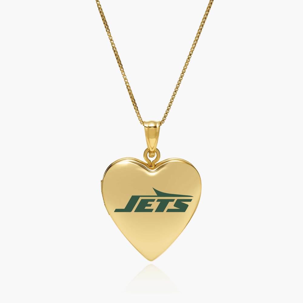 Officially Licensed New York Jets Heart Locket