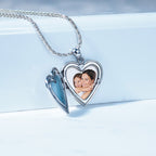 My Guardian Angel  Heart Photo Locket