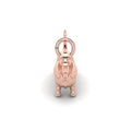 Basset Hound Dog Charm