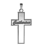Personalized Cross with "Script Name" Etched