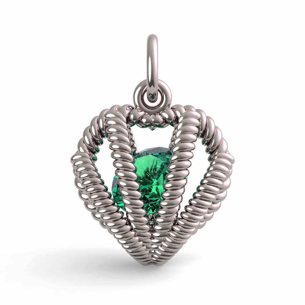Embraced with Love May Stone Charm(8350-005)