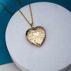 Floral Heart 4 Photo Locket