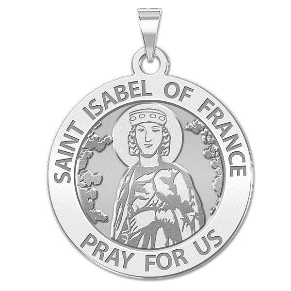 Saint Isabel Of France Religious Medal