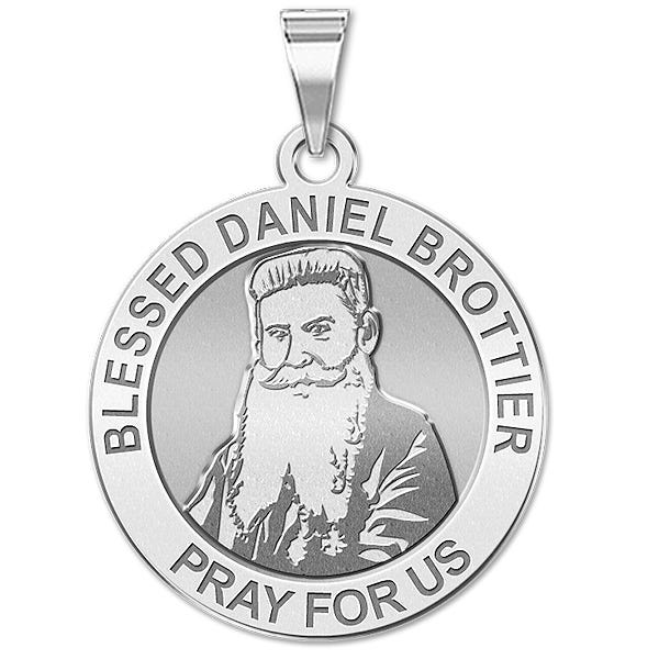 Blessed Daniel Brottier Round Religious Medal