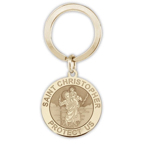 Saint Christopher Keychain