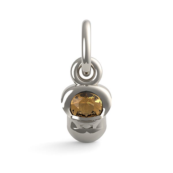 November Baby Shoe Charm