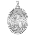God The Father Oval Medal