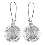 Saint Peregrine Earrings