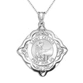 Saint Cecilia Cathedral Round Religious Medal