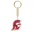Usc Color Enamel Trojan Head Key Chain