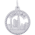 Illinois Chicago Skyline Engravable