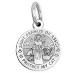 Saint Francis Of Assisi Protect My Cat Pet Tag