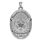 Personalized Texas Elgin Police Badge with Your Rank and Number