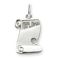 Custom Engravable Graduation Diploma Charm or Pendant