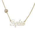 Saint Rita Name Necklace