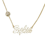Saint Rita Name Necklace