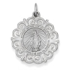 Round Filigree Miraculous Medal
