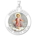 Infant Jesus Religious Medal "Color