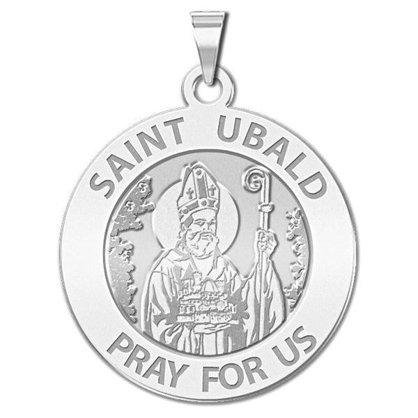 Saint Ubald Religious Medal