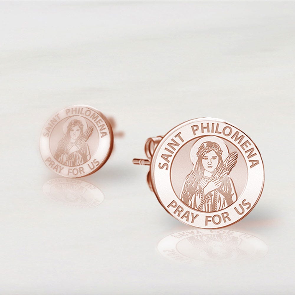 Saint Philomena Earrings