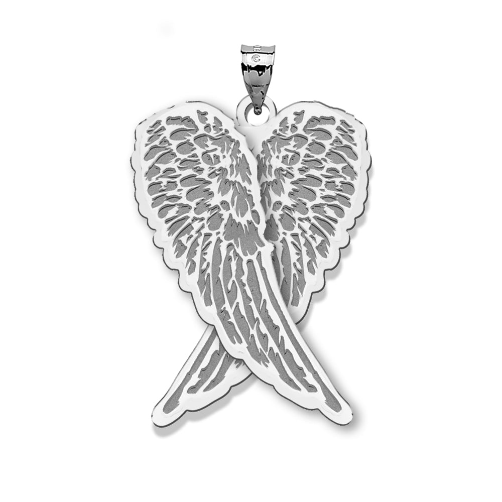 Guardian Angel Folded Wings Medal  "EXCLUSIVE"