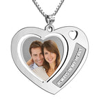 Heart Pendant With Always In My Heart Etched