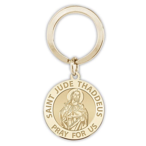 Saint Jude Keychain