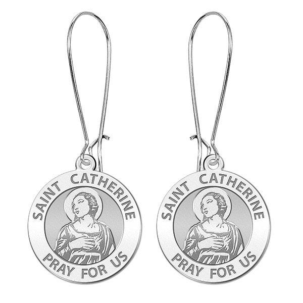 Saint Catherine of Alexandria Earrings