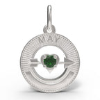 May Love Birthstone Charm