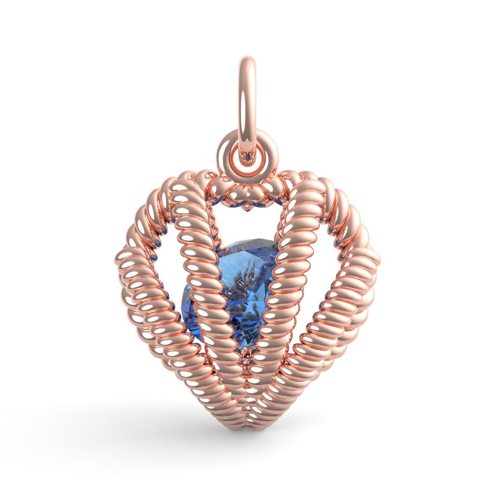 Embraced with Love December Stone Charm(8350-012)
