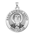 Saint Dominic Savio Round Religious Medal