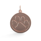 Large Paw Print Charm