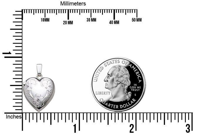 Small Heart Photo Locket