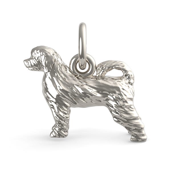 Portuguese Water Dog Charm
