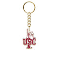 Usc Color Enamel Trvlr Key Chain