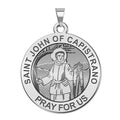 Saint Capistrano Round Religious Medal