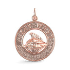 Key West Conch Shell Ring Charm