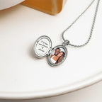 Small Oval Photo Locket