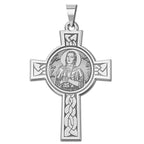 Saint Kateri Tekakwitha Cross Religious Medal